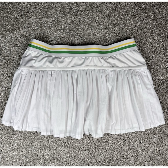 Adidas Stella McCartney Barricade Tennis Skirt Skort‎ White 36 US Small - Picture 6 of 7